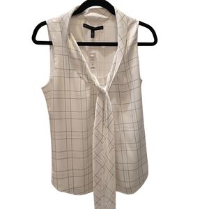 Women's Sleeveless Plaid Top